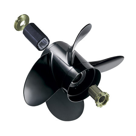 Hélice pour bateau de sports nautiques - Vortex XHS - Michigan Marine Propulsion - à pas fixe / hors-bord et stern-drive / 4 pales