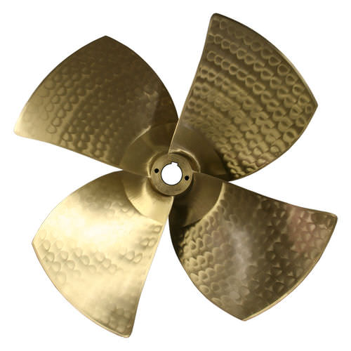 Hélice pour navire - Kaplan - Michigan Marine Propulsion - à pas fixe / arbre d'hélice / 4 pales