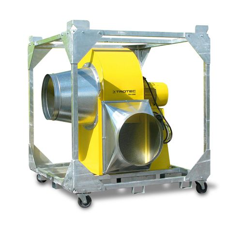 Ventilateur pour chantier naval - TFV 900 - TROTEC GmbH - pour grands volumes d'air / centrifuge / axial