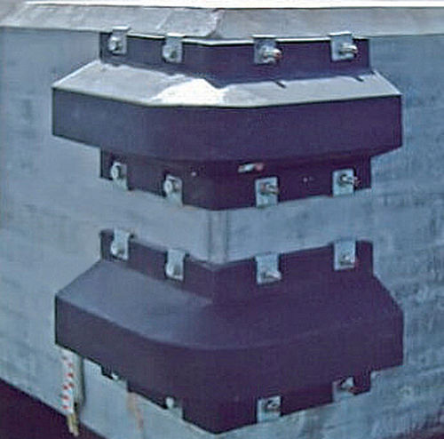 Défense pour port - YCF Series - YMI Corporation - de quai / d'angle / Dropstitch
