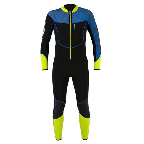 Seac Sense Long 3 Mm – Combinaison Néoprène Homme Super Élastique, Plongée, Apnée, Surf, Natation Eau Tempérée
