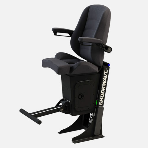Siège pilote - SW-S3-12014  - Shockwave Seats - pour bateau à usage professionnel / pour bateau offshore / avec accoudoirs