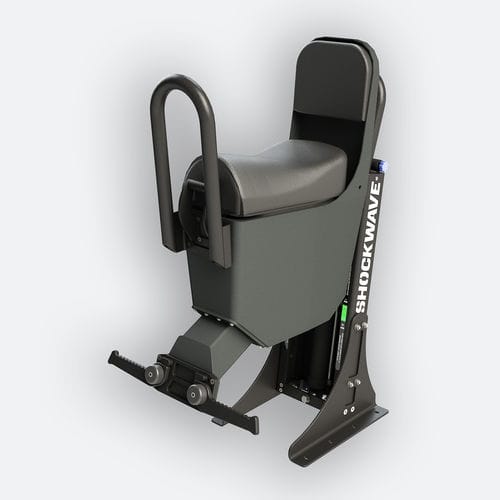 Siège jockey - SW-S3L-2414 - Shockwave Seats - pour bateau / avec accoudoirs / ajustable