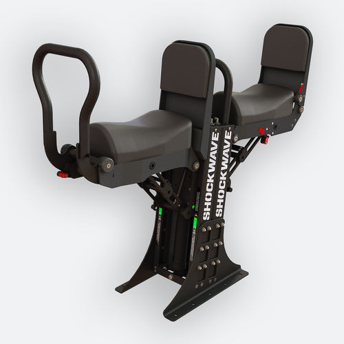 Siège jockey - SW-S3LD-2413 - Shockwave Seats - pour bateau / ajustable / avec suspension