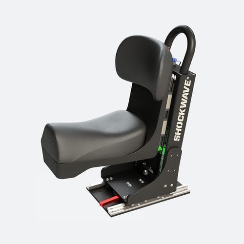 Siège jockey - SW-S2-2400-LP - Shockwave Seats - pour bateau / ajustable / 1 place