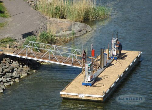 Ponton flottant - L1.7 - A-Marinas - d'amarrage / pour marina / en béton