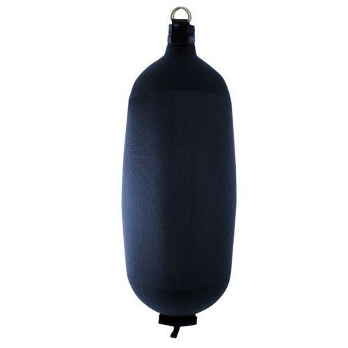 Pare-battage pour bateau - C124 - FENDERTEX - cylindrique / noir / bleu