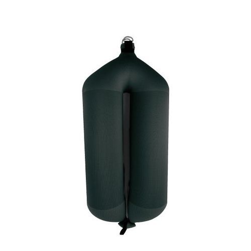 Pare-battage pour bateau - T73 - FENDERTEX - tubulaire / noir / bleu