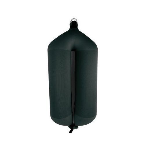 Pare-battage pour bateau - T84 - FENDERTEX - tubulaire / noir / bleu
