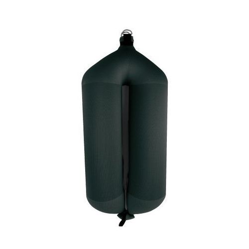 Pare-battage pour bateau - T124 - FENDERTEX - tubulaire / noir / bleu