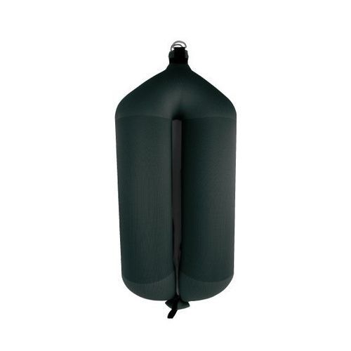 Pare-battage pour bateau - T175 - FENDERTEX - tubulaire / noir / bleu