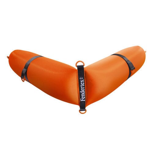 Pare-battage d'angle - FENDERTEX - pour marina / de ponton / noir
