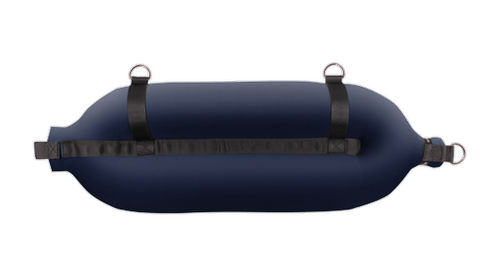 Pare-battage pour bateau - T73 - Fendertex - tubulaire / noir / bleu
