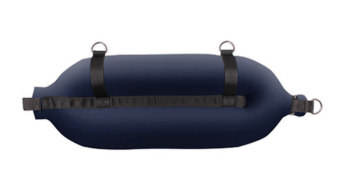 Pare-battage pour bateau - T84 - Fendertex - tubulaire / noir / bleu