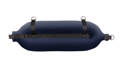 Pare-battage pour bateau - T104 - Fendertex - tubulaire / noir / bleu