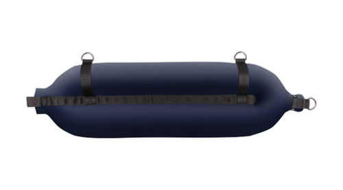 Pare-battage pour bateau - T124 - Fendertex - tubulaire / noir / bleu
