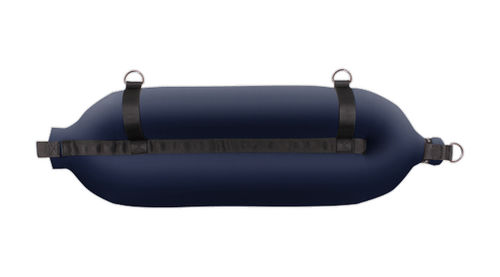 Pare-battage pour bateau - T175 - Fendertex - tubulaire / noir / bleu