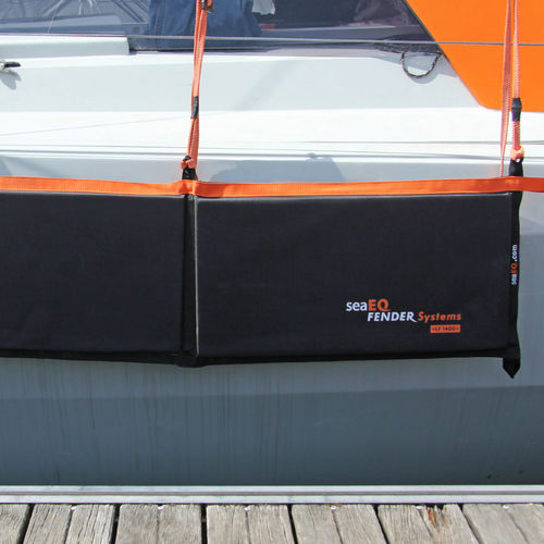 Pare-battage pour bateau - LF 1400 - seaEQ - plat / noir / bleu