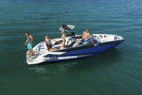 Runabout in-bord - 255 ID - Scarab/Rec Boat Holdings - bow-rider / à double console / de wakeboard