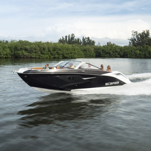 Runabout in-bord - 285 ID - Scarab/Rec Boat Holdings - propulsion par jet-ski / bimoteur / à double console