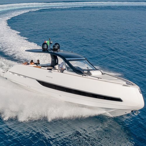 Vedette in-bord - TT420 - Invictus Yacht - soft-top / max. 14 personnes / avec cabine