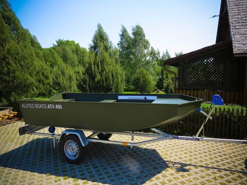 Jon boat hors-bord - ATV-400 - ALUTEC BOATS - de pêche sportive / max. 4 personnes