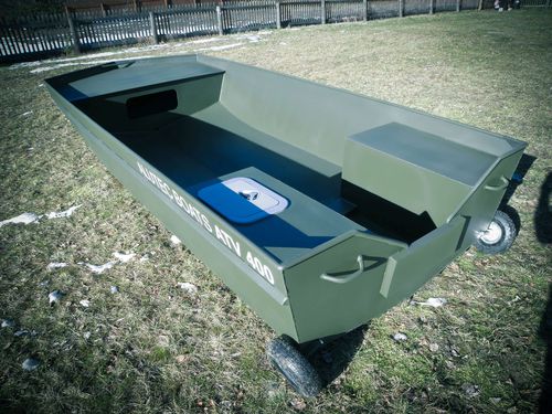 Jon boat hors-bord - ATV-360 - ALUTEC BOATS - de pêche sportive / max. 4 personnes
