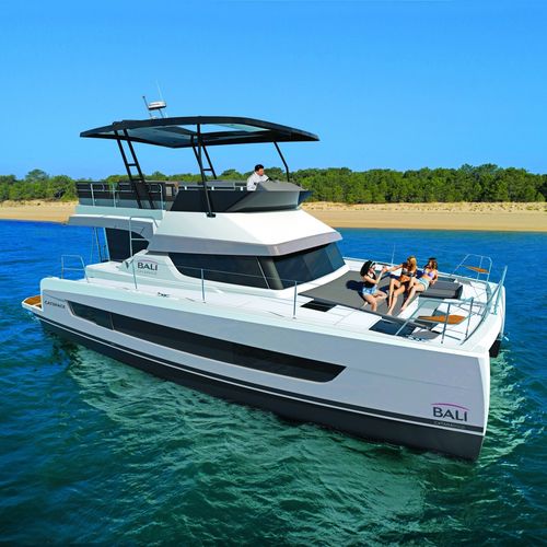 Vedette catamaran - CATSPACE MY - BALI CATAMARANS  - in-bord / bimoteur / à fly