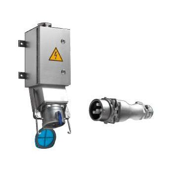 Prise électrique étanche pour ponton - DS4  - MARECHAL ELECTRIC GROUP  - pour courant fort