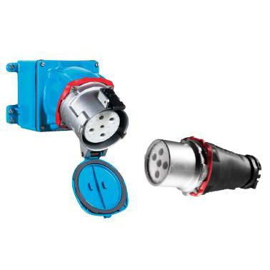 Prise électrique étanche pour ponton - DN6  - MARECHAL ELECTRIC GROUP 