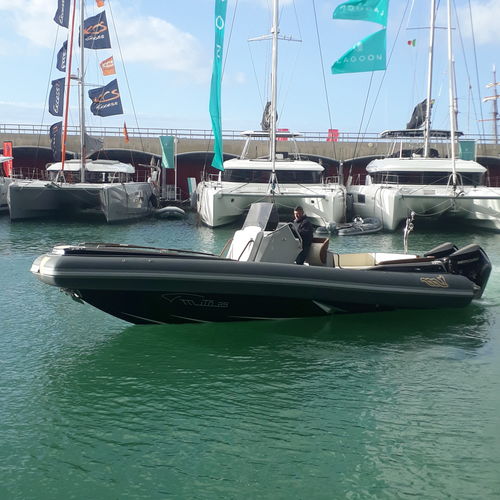 Bateau pneumatique hors-bord - MITO 29 T - MVMARINE SRL  - bimoteur / semi-rigide / open