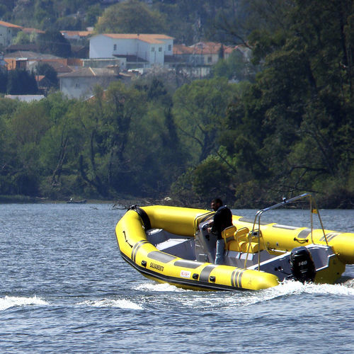 Bateau pneumatique hors-bord - PL-50	 - TarponPro - semi-rigide / open / à console centrale