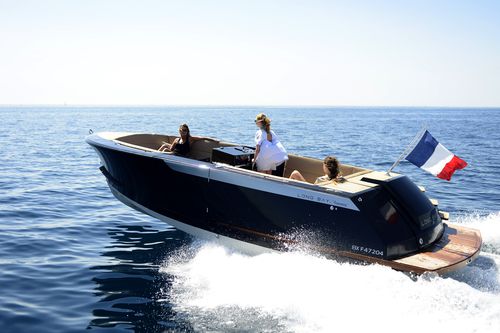 Coque open hors-bord - LONG BAY - ROSEWEST - in-bord / à console latérale / max. 9 personnes
