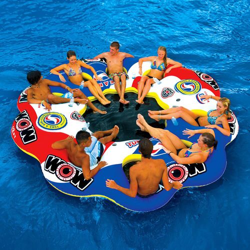 Jeu aquatique île - TUBE A RAMA - WOW World of Watersports - pour base de loisirs / gonflable