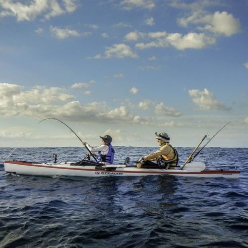 Kayak sit-on-top - FISHA DUO - Stealth Kayaks Europe - de pêche / de mer / pour adulte