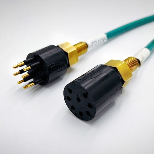 Connecteur Ethernet - ESCBH - DWTEK - Subsea Solution Provider - pour ROV / sous-marin / circulaire