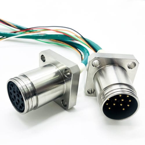 Connecteur électrique - Metal Shell - DWTEK - Subsea Solution Provider - pour ROV / sous-marin / rond