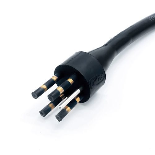 Connecteur électrique - IE08 series - DWTEK - Subsea Solution Provider - pour ROV / sous-marin / rond