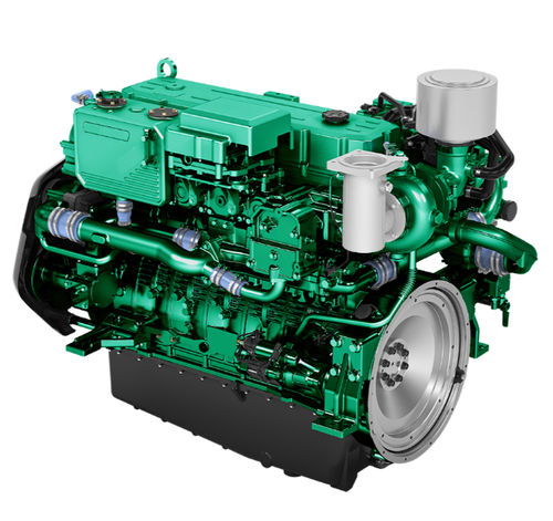 Moteur in-bord - 4AD126C - HD Hyundai Infracore - diesel / professionnel / turbo