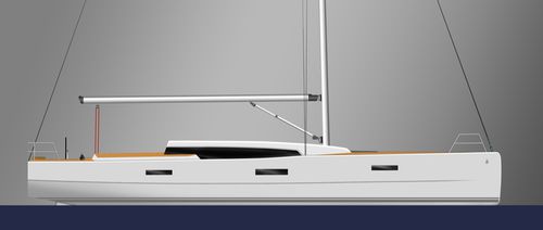 Voilier de course-croisière - Diva 40 SC - Fabola Yachts - à cockpit fermé