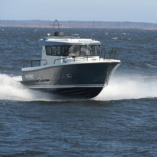 Vedette in-bord - 31  - SARGO BOATS / Sarins Batar Oy Ab - bimoteur / hard-top / 2 cabines