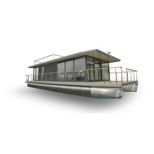 Bateau maison in-bord - INDEPENDENT 15M - Waterbus S.C. - bimoteur / max. 12 personnes / 6 couchages