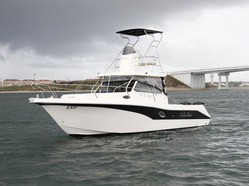 Cabin-cruiser hors-bord - 930 Tuna Tower  - San Remo Boats - bimoteur / à fly / 4 couchages