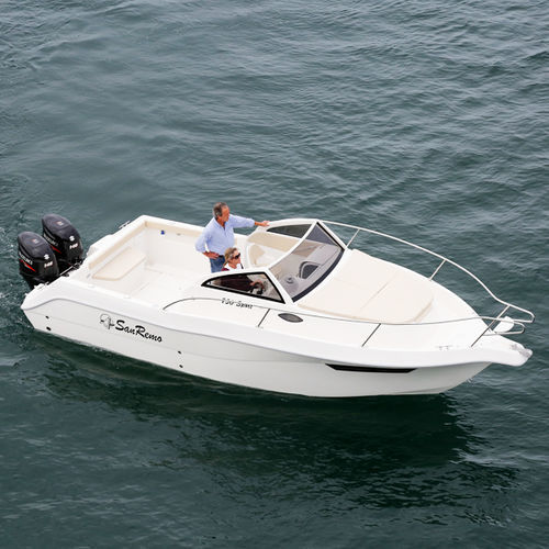 Cabin-cruiser hors-bord - 750 - San Remo Boats - bimoteur / open / de sport