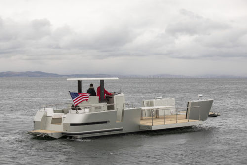 Bateau utilitaire - X40L LANDER - Reliant Yachts - bateau de débarquement / stern-drive