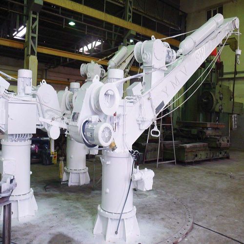 Bossoir pour navire - RBDC - YMV CRANE AND WINCH SYSTEMS - pour bateau / pour bateau de sauvetage / pour radeau de survie