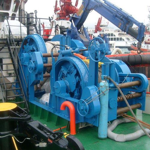 Treuil de remorquage - TW - YMV CRANE AND WINCH SYSTEMS - pour navire / pour remorqueur / pour manoeuvre d'ancre