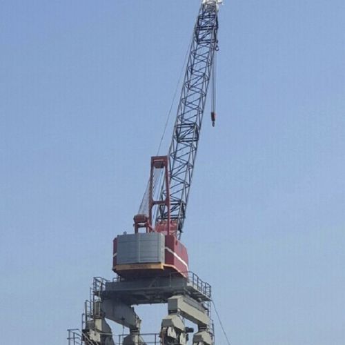Grue treillis - LBSC - YMV CRANE AND WINCH SYSTEMS - portuaire / pour chantier naval / à flèche