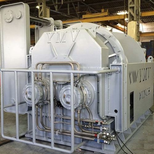 Treuil pour navire - Deep Sea - YMV CRANE AND WINCH SYSTEMS - pour chantier naval / d'enroulement / à entraînement hydraulique