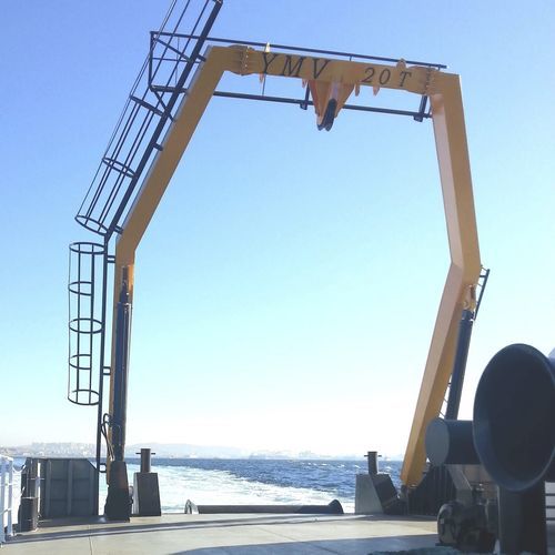 Châssis de treuillage pour navire pour navire de recherche océanographique - LARS  - YMV CRANE AND WINCH SYSTEMS